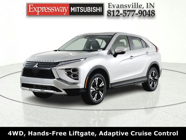 2026 Mitsubishi Eclipse Cross SE in Alloy Silver Metallic — front three-quarter view